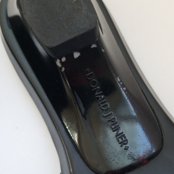 Donald J. Pliner black Leather Sandals Italy - Picture 6 of 8